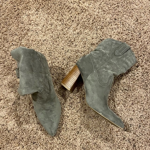 Gray Booties - Picture 2 of 4